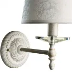 Бра Arte Lamp Granny A9566AP-1WG Цвет арматуры золото Цвет плафонов белый от ImperiumLoft
