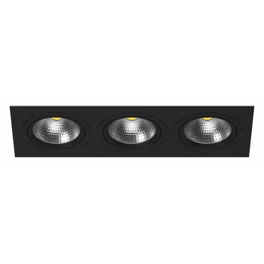 Встраиваемый светильник Lightstar Intero 111 i837070707 Цвет арматуры черный