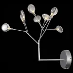 Бра ST-Luce Riccardo SL411.111.09 Цвет арматуры серебро Цвет плафонов серый от ImperiumLoft