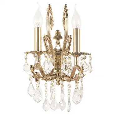 Бра Dio D’Arte Sorrento Sorrento E 2.1.2.600 GB Цвет арматуры золото Цвет плафонов прозрачный