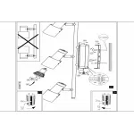 Спот Eglo Davida 1 30834 Цвет арматуры хром Цвет плафонов черный от ImperiumLoft