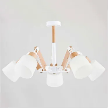 Люстра на штанге Alfa Bridge White 24305