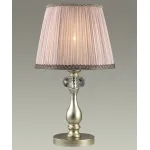 Настольная лампа декоративная Odeon Light Aurelia 3390/1T Цвет плафонов коричневый Цвет арматуры серебро от ImperiumLoft