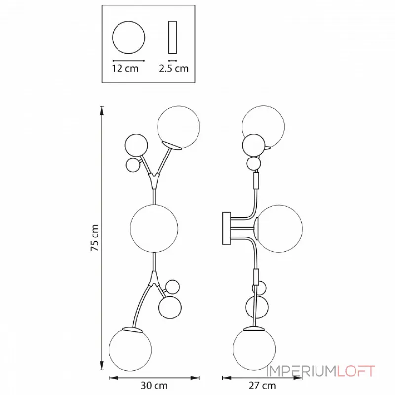 Бра Lightstar Croco 815537 от ImperiumLoft Бра Lightstar Croco 815537 от ImperiumLoft