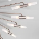 Потолочная люстра Bogate's Bastone 553 Цвет арматуры никель Цвет плафонов белый от ImperiumLoft