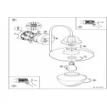 Светильник на штанге Eglo Sidney 83966 Цвет арматуры хром от ImperiumLoft