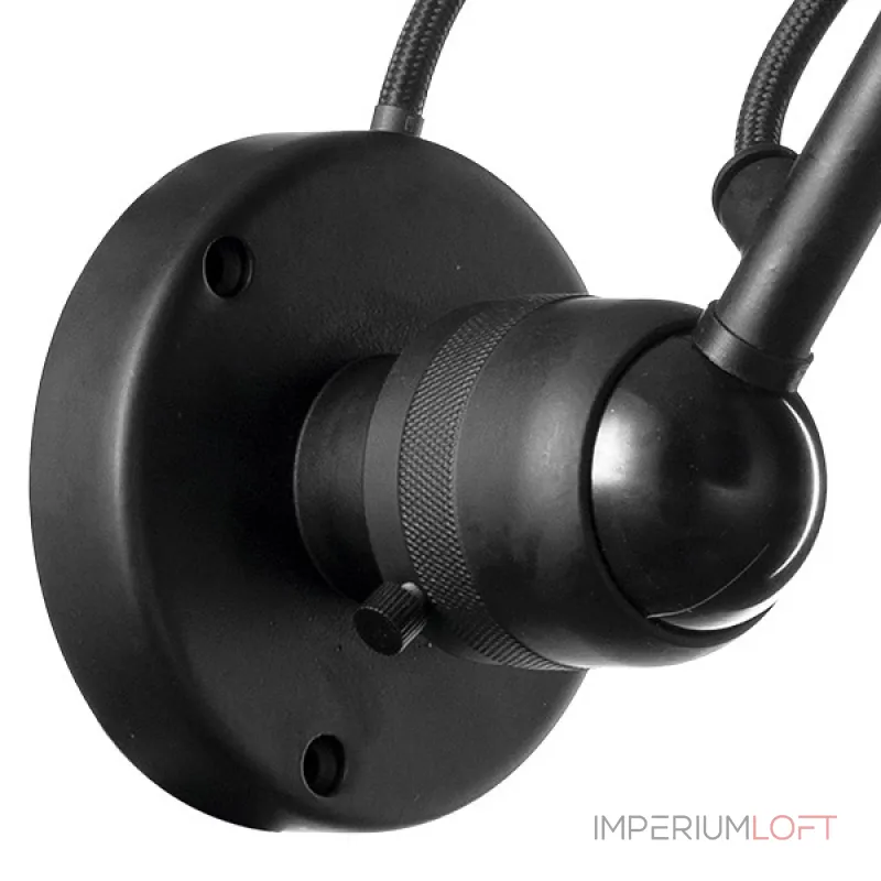 Бра Lightstar Loft 765607 Цвет арматуры черный Цвет плафонов черный от ImperiumLoft Бра Lightstar Loft 765607 Цвет арматуры черный Цвет плафонов черный от ImperiumLoft