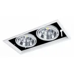 Встраиваемый светильник Arte Lamp Merga A8450PL-2WH Цвет арматуры Белый от ImperiumLoft