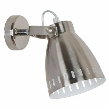 Спот Arte Lamp Luned A2214AP-1SS Цвет арматуры серебро Цвет плафонов серебро