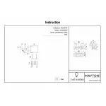 Накладной светильник Maytoni Manfred MOD600WL-02W Цвет арматуры белый Цвет плафонов белый от ImperiumLoft