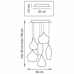 Подвесной светильник Lightstar Pentola 803061