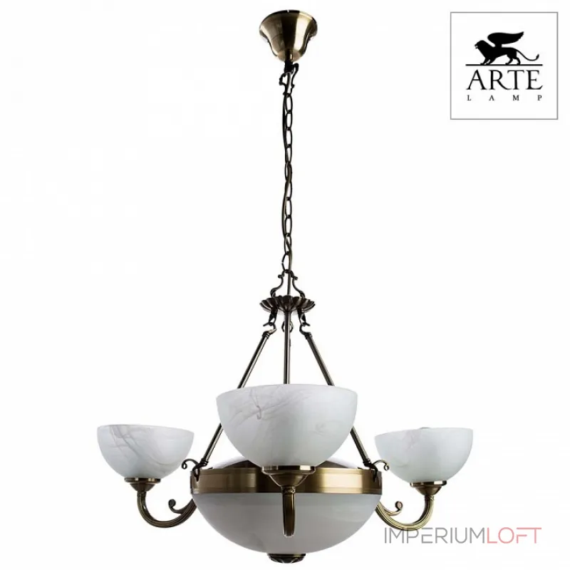 Подвесная люстра Arte Lamp Windsor A3777LM-3-2AB Подвесная люстра Arte Lamp Windsor A3777LM-3-2AB