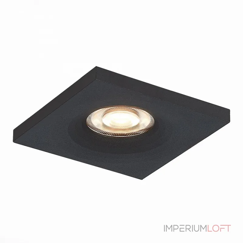 Встраиваемый светильник ST-Luce Gera ST205.418.01 Цвет арматуры черный от ImperiumLoft