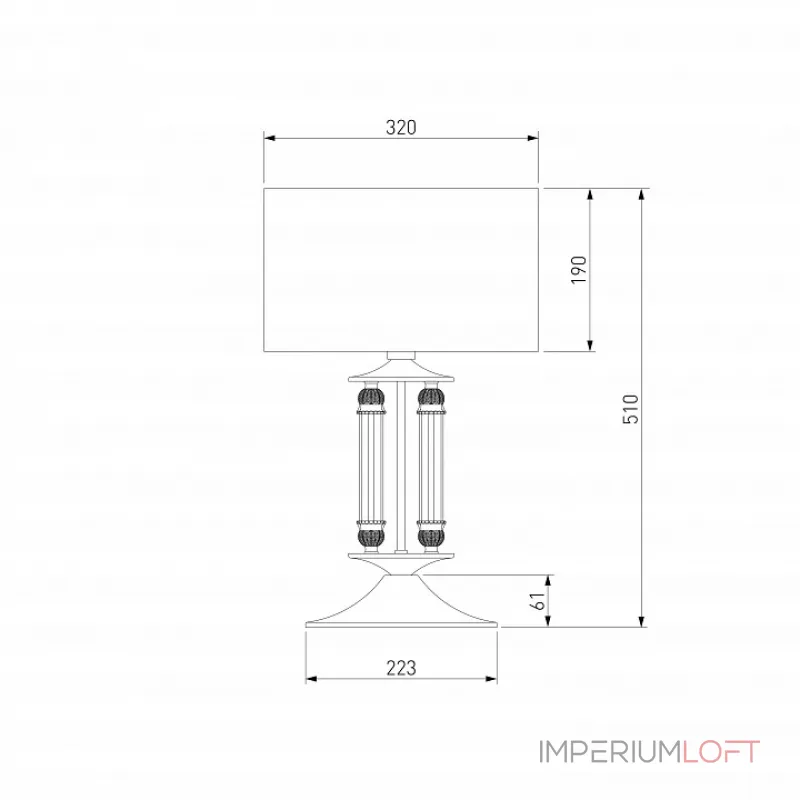 Настольная лампа декоративная Eurosvet Adagio 01045/1 сатин-никель от ImperiumLoft Настольная лампа декоративная Eurosvet Adagio 01045/1 сатин-никель от ImperiumLoft