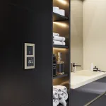 Терморегулятор электромеханический для теплого пола Werkel черные W1151208 от ImperiumLoft