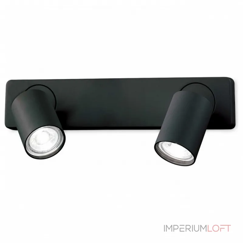 Спот Ideal Lux Rudy RUDY AP2 NERO Цвет плафонов черный от ImperiumLoft Спот Ideal Lux Rudy RUDY AP2 NERO Цвет плафонов черный от ImperiumLoft