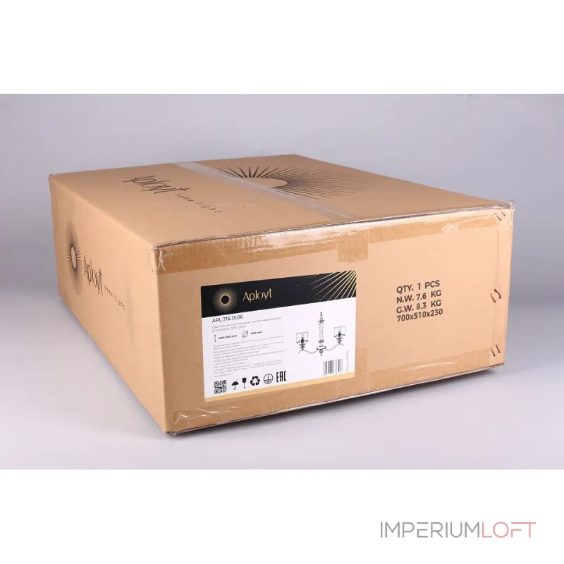 Подвесная люстра Aployt Okin APL.715.13.06 Цвет арматуры золото Цвет плафонов кремовый от ImperiumLoft Подвесная люстра Aployt Okin APL.715.13.06 Цвет арматуры золото Цвет плафонов кремовый от ImperiumLoft