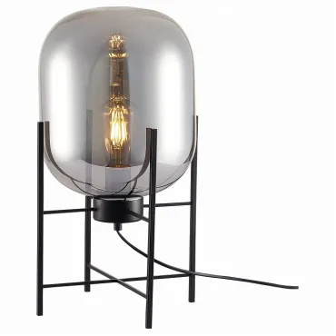 Настольная лампа декоративная ST-Luce Burasca SL1050.704.01 Цвет плафонов серый Цвет арматуры черный