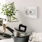 Розетка двойная с заземлением без рамки Werkel белый W1172001 от ImperiumLoft