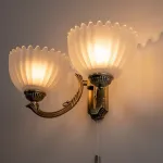 Бра Citilux Севилья CL414323 Цвет арматуры Коричневый Цвет плафонов Белый от ImperiumLoft