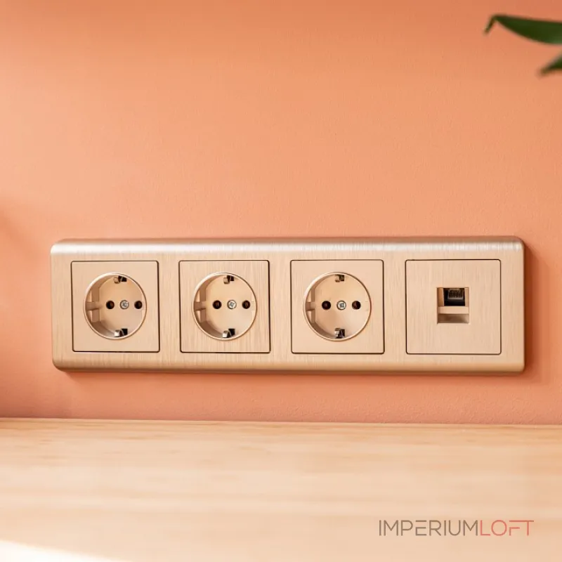 Рамка на 4 поста Werkel Snabb basic 2 W0042111 от ImperiumLoft Рамка на 4 поста Werkel Snabb basic 2 W0042111 от ImperiumLoft