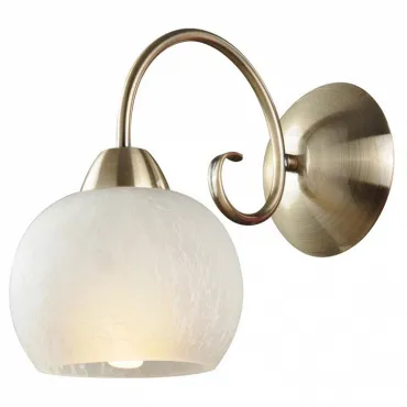 Бра Arte Lamp Margo A9316AP-1AB Цвет арматуры бронза Цвет плафонов белый Бра Arte Lamp Margo A9316AP-1AB Цвет арматуры бронза Цвет плафонов белый