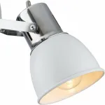 Бра Arte Lamp 1677 A1677AP-1WH Цвет арматуры хром Цвет плафонов белый от ImperiumLoft