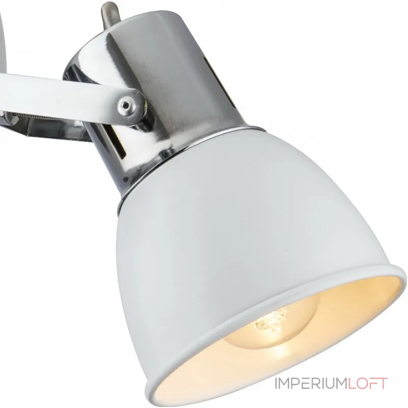 Бра Arte Lamp 1677 A1677AP-1WH Цвет арматуры хром Цвет плафонов белый от ImperiumLoft Бра Arte Lamp 1677 A1677AP-1WH Цвет арматуры хром Цвет плафонов белый от ImperiumLoft