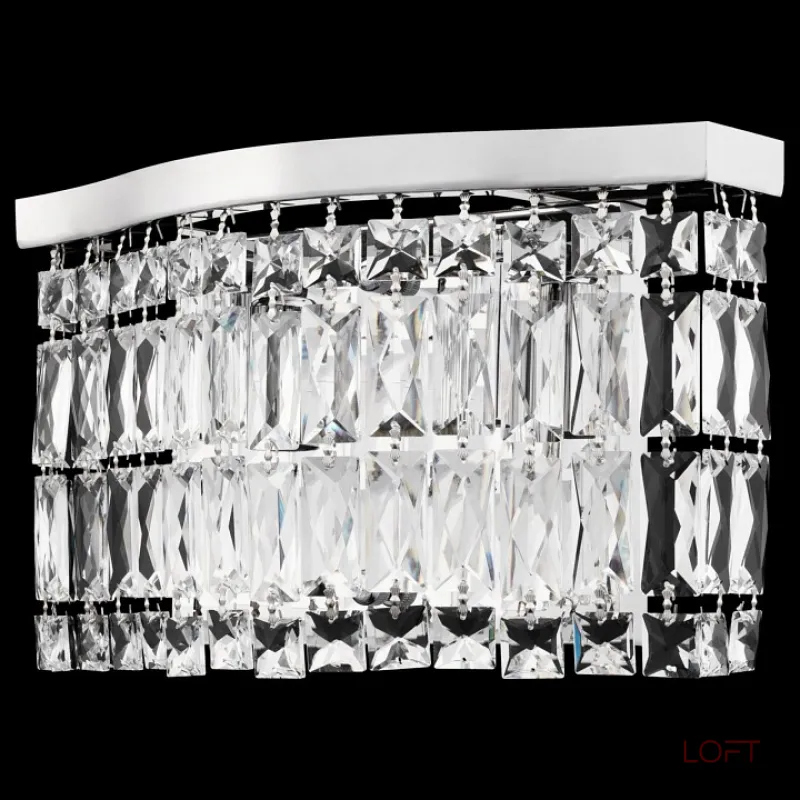 Накладной светильник Maytoni Dune DIA005WL-02CH Цвет арматуры хром Цвет плафонов прозрачный от ImperiumLoft