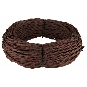 Провод электрический Werkel коричневый Ретро W6452614