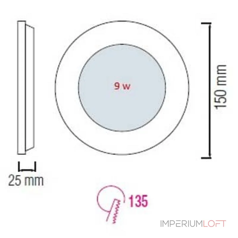 Встраиваемый светильник Horoz Electric Slim HRZ00002338 Цвет арматуры белый от ImperiumLoft Встраиваемый светильник Horoz Electric Slim HRZ00002338 Цвет арматуры белый от ImperiumLoft