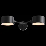 Бра EVOLUCE Gimento SLE183401-02 Цвет арматуры черный Цвет плафонов серый от ImperiumLoft