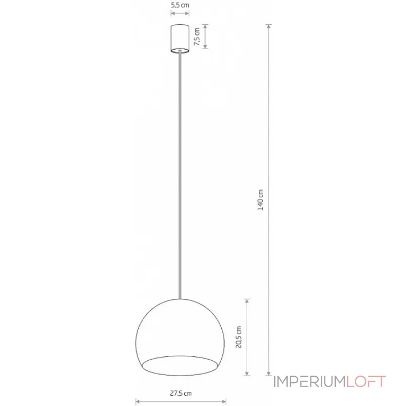 Подвесной светильник Nowodvorski Candy 10335