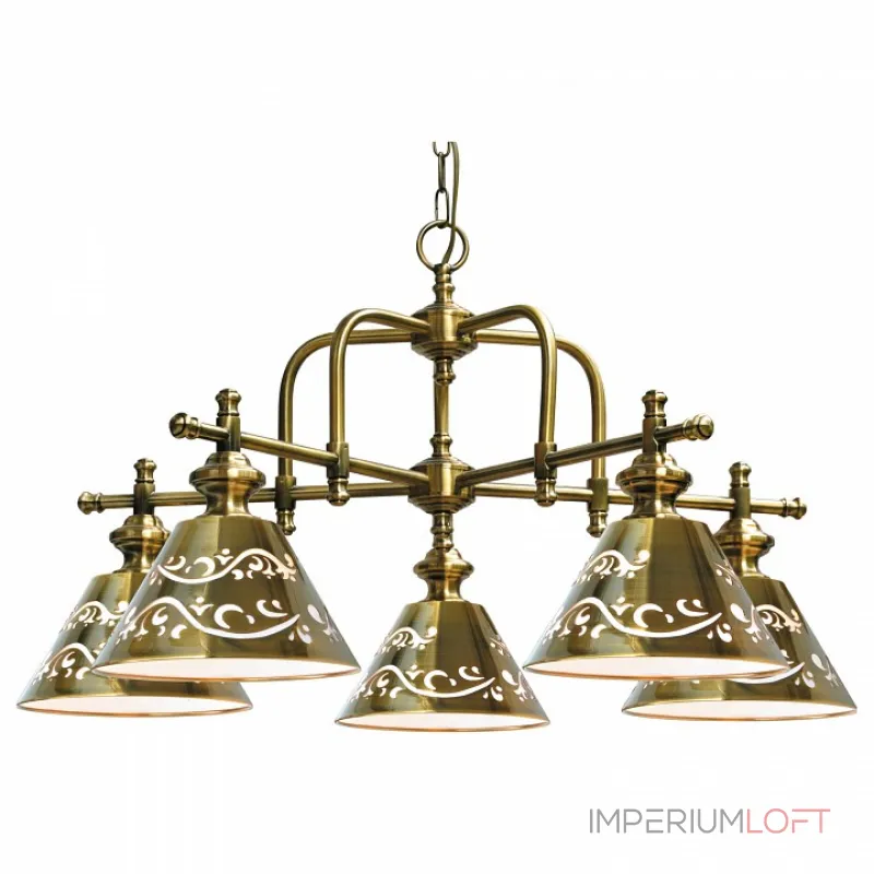 Подвесная люстра Arte Lamp Kensington A1511LM-5PB Подвесная люстра Arte Lamp Kensington A1511LM-5PB