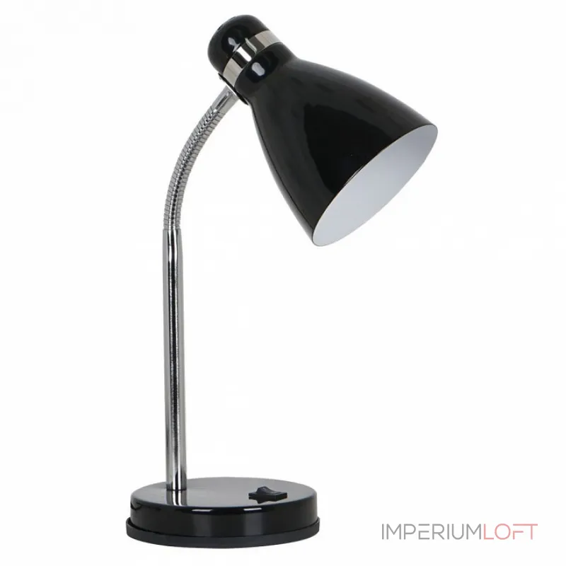 Настольная лампа офисная Arte Lamp Mercoled A5049LT-1BK Цвет арматуры хром Цвет плафонов белый от ImperiumLoft Настольная лампа офисная Arte Lamp Mercoled A5049LT-1BK Цвет арматуры хром Цвет плафонов белый от ImperiumLoft