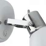 Бра Arte Lamp 1677 A1677AP-1WH Цвет арматуры хром Цвет плафонов белый от ImperiumLoft