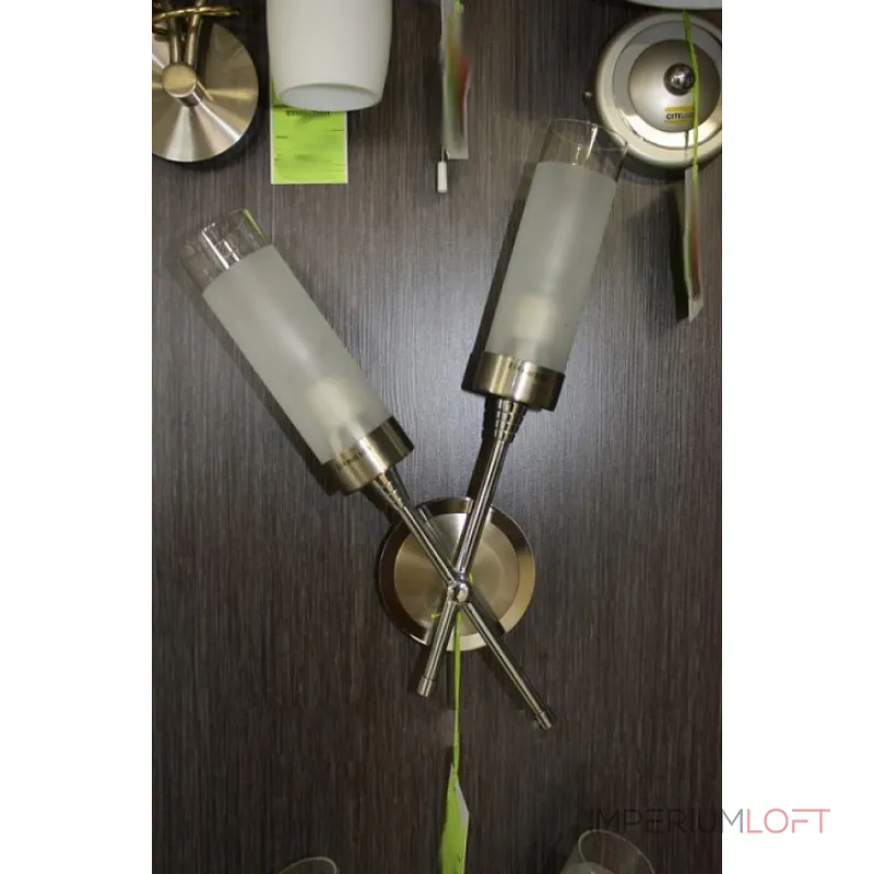 Бра Citilux Хеликс CL109321 Цвет арматуры хром Цвет плафонов прозрачный от ImperiumLoft