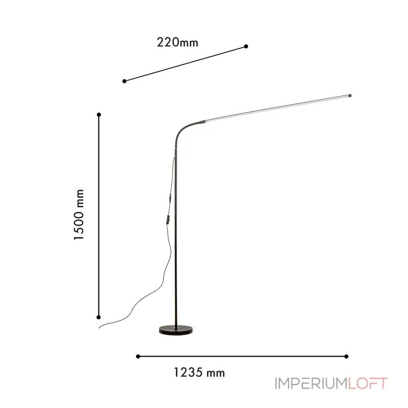 Напольный светильник Favourite Mild 4515-1F от ImperiumLoft