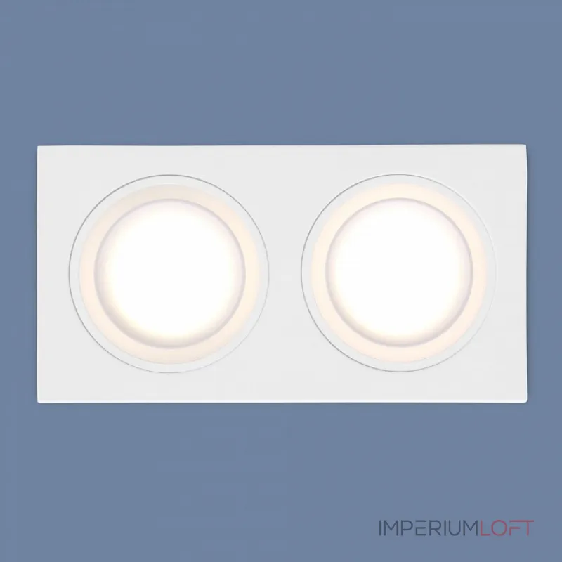 Встраиваемый светильник Elektrostandard 1091 a047722 Цвет арматуры белый от ImperiumLoft