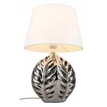 Настольная лампа декоративная Omnilux Murci OML-19504-01 Цвет арматуры хром Цвет плафонов белый