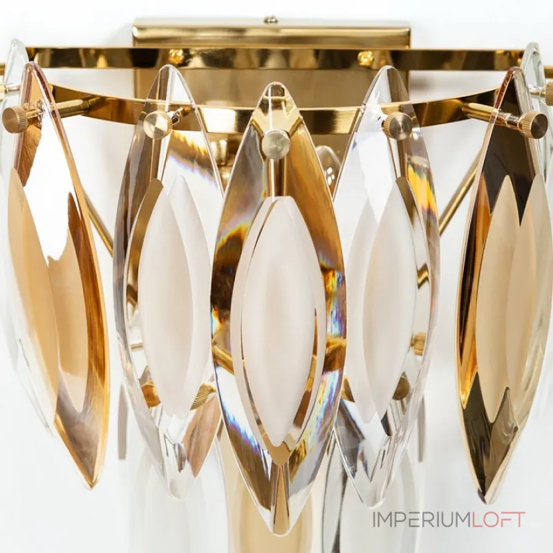 Накладной светильник Divinare Cabrera 3509/01 AP-2 Цвет арматуры Желтый Цвет плафонов Желтый от ImperiumLoft