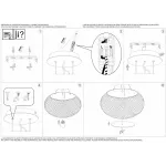 Подвесной светильник Ideal Lux Pasha PASHA SP14 CROMO