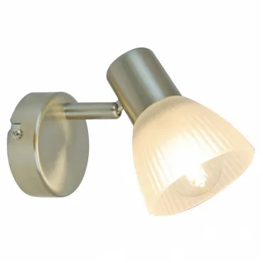 Спот Arte Lamp Parry A5062AP-1SS Цвет арматуры серебро Цвет плафонов белый