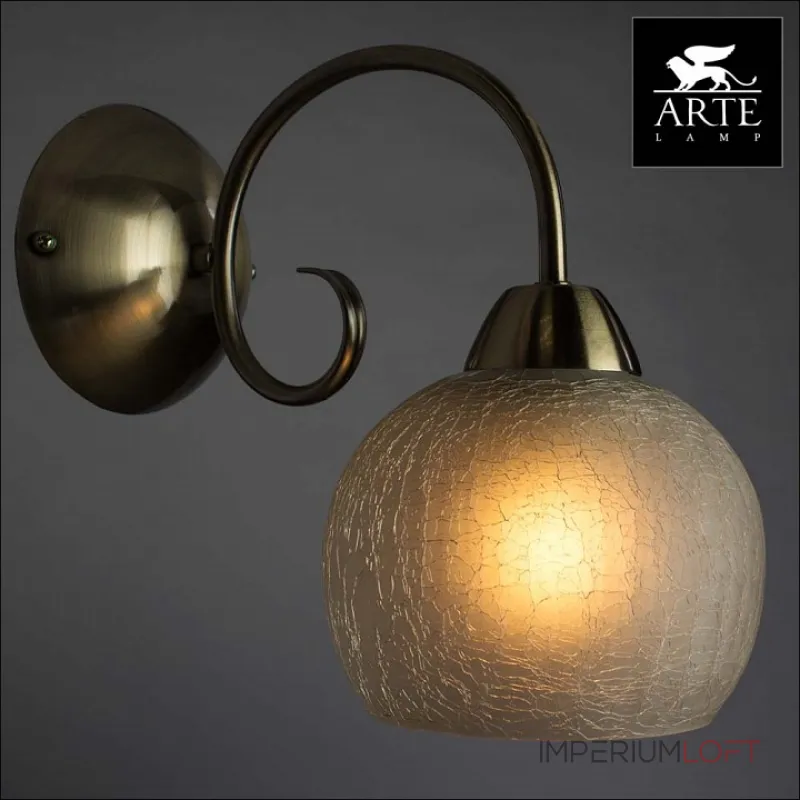 Бра Arte Lamp Margo A9316AP-1AB Цвет арматуры бронза Цвет плафонов белый от ImperiumLoft Бра Arte Lamp Margo A9316AP-1AB Цвет арматуры бронза Цвет плафонов белый от ImperiumLoft
