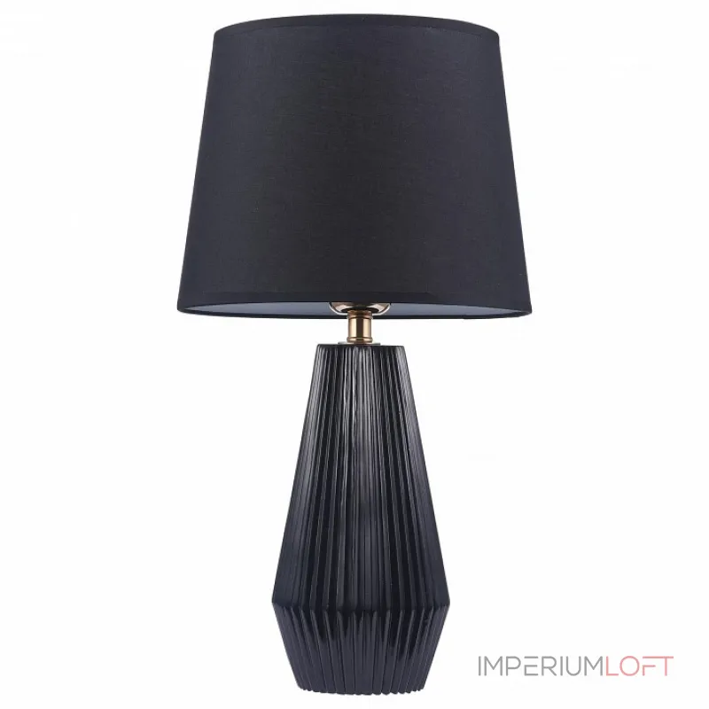 Настольная лампа декоративная Maytoni Calvin Table Z181-TL-01-B Цвет арматуры черный Цвет плафонов черный от ImperiumLoft Настольная лампа декоративная Maytoni Calvin Table Z181-TL-01-B Цвет арматуры черный Цвет плафонов черный от ImperiumLoft