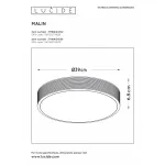 Потолочный светильник Lucide Malin 79184/24/02