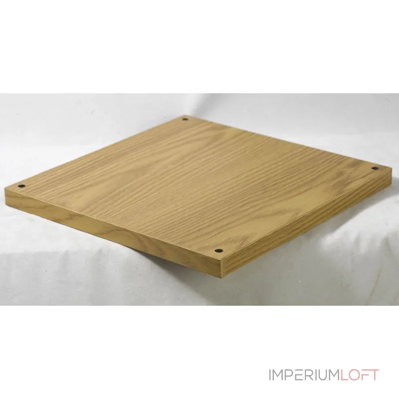 Торшер с полкой LGO Woodruff LSP-0332 Цвет арматуры коричневый Цвет плафонов кремовый от ImperiumLoft