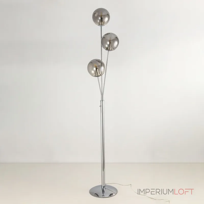 Торшер Citilux Томми CL102930 Цвет арматуры хром Цвет плафонов серый от ImperiumLoft