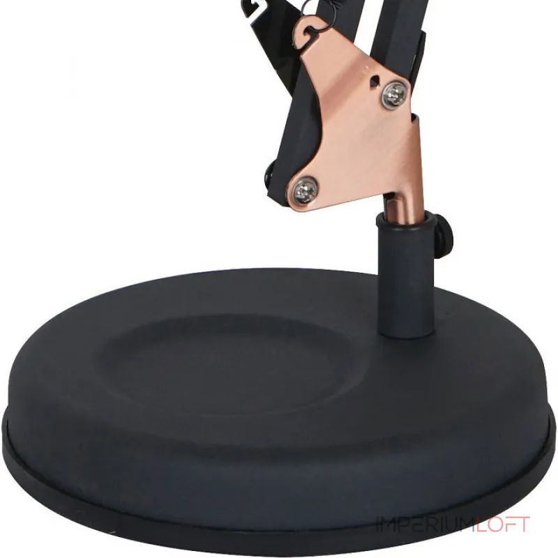 Настольная лампа офисная Arte Lamp Junior A1330LT-1BA Цвет арматуры черный Цвет плафонов черный от ImperiumLoft