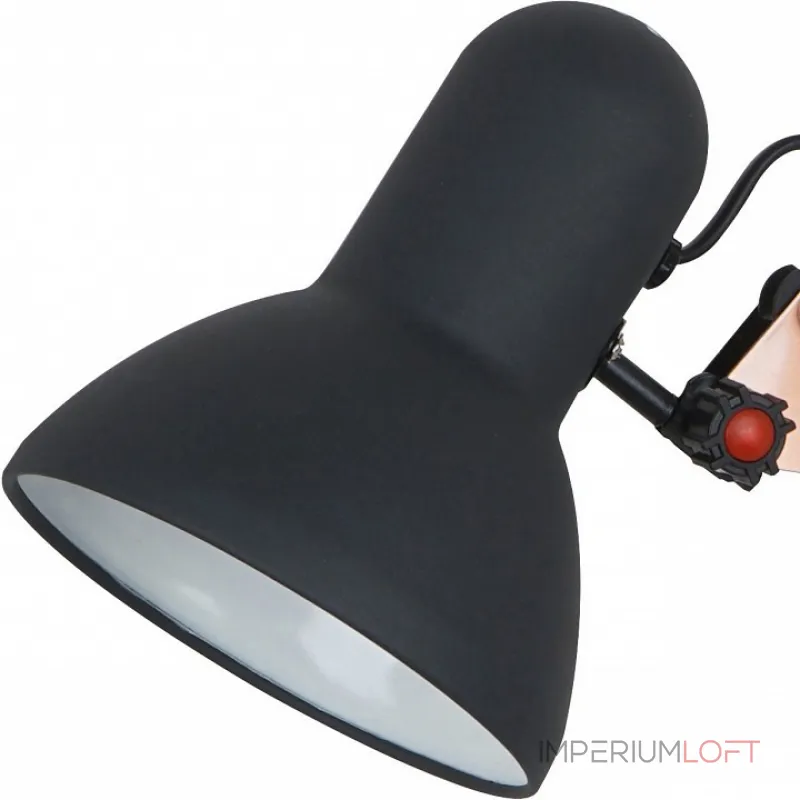 Настольная лампа офисная Arte Lamp Junior A1330LT-1BA Цвет арматуры черный Цвет плафонов черный от ImperiumLoft